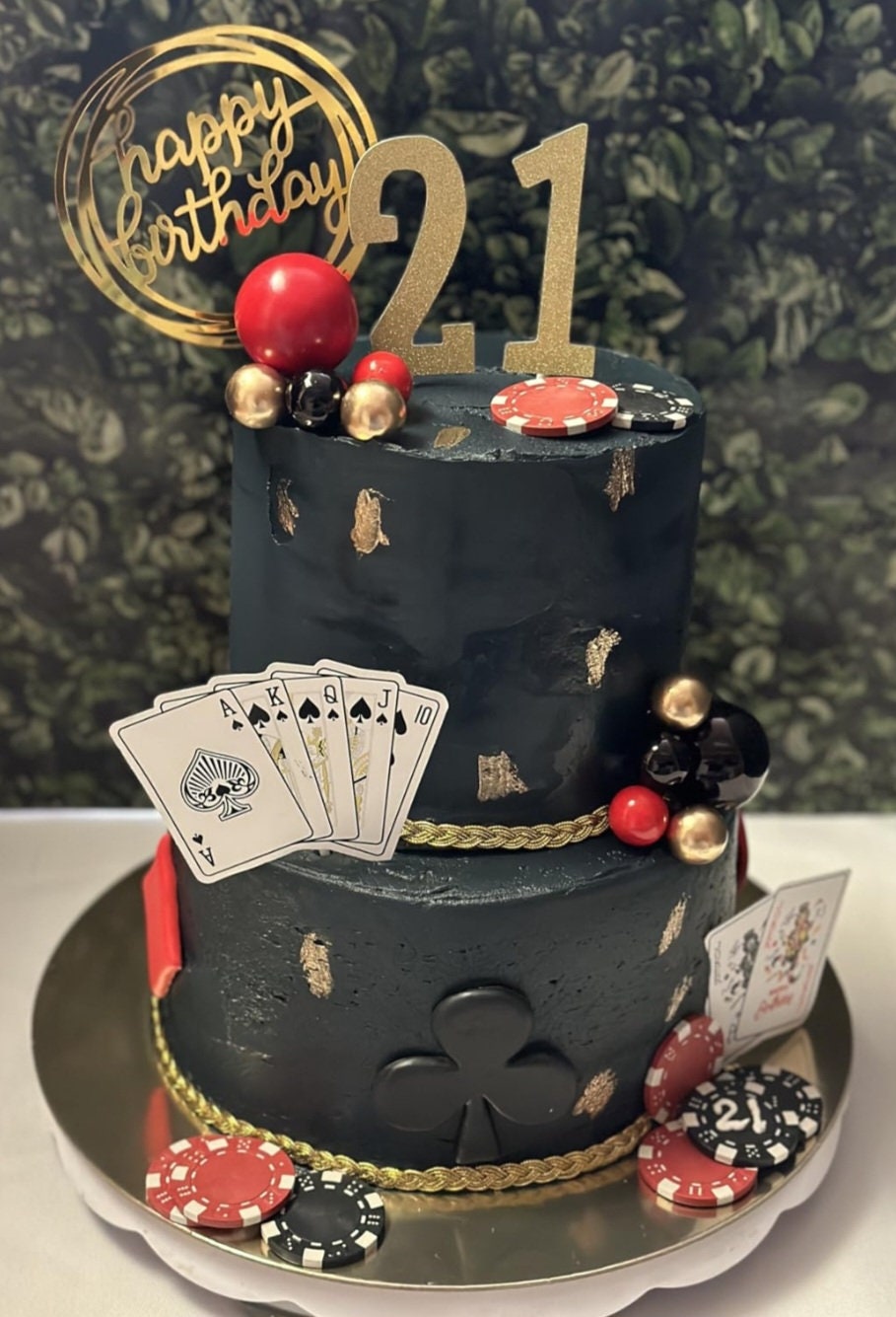 Adornos para tarta de casino: decoraciones para fiesta de póker - Etsy  México, image size:909x1335