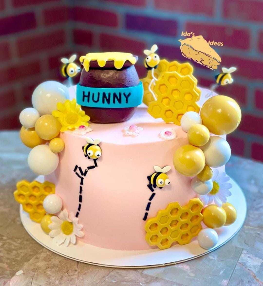 Lot De 16 Décorations Pour Gâteau D'anniversaire - Thème Abeille Et Jungle (ours, Tigre, Arbres) - Pour Cupcakes Et Pâtisseries - 4