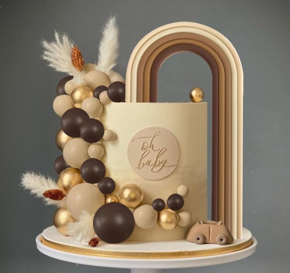 deegbbyi 28 Pezzi Decorazione per Torta Arcobaleno, Decorazioni