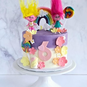 Rainbow Cake Topper, Rainbow Cake, Rainbow Cake Topper Set, Rainbow Birthday, Girls Cake Topper Set, Rainbow Party, Rainbow Cake Topper Set