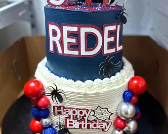 Decoration Gateau Anniversaire Araignée, Décorations De