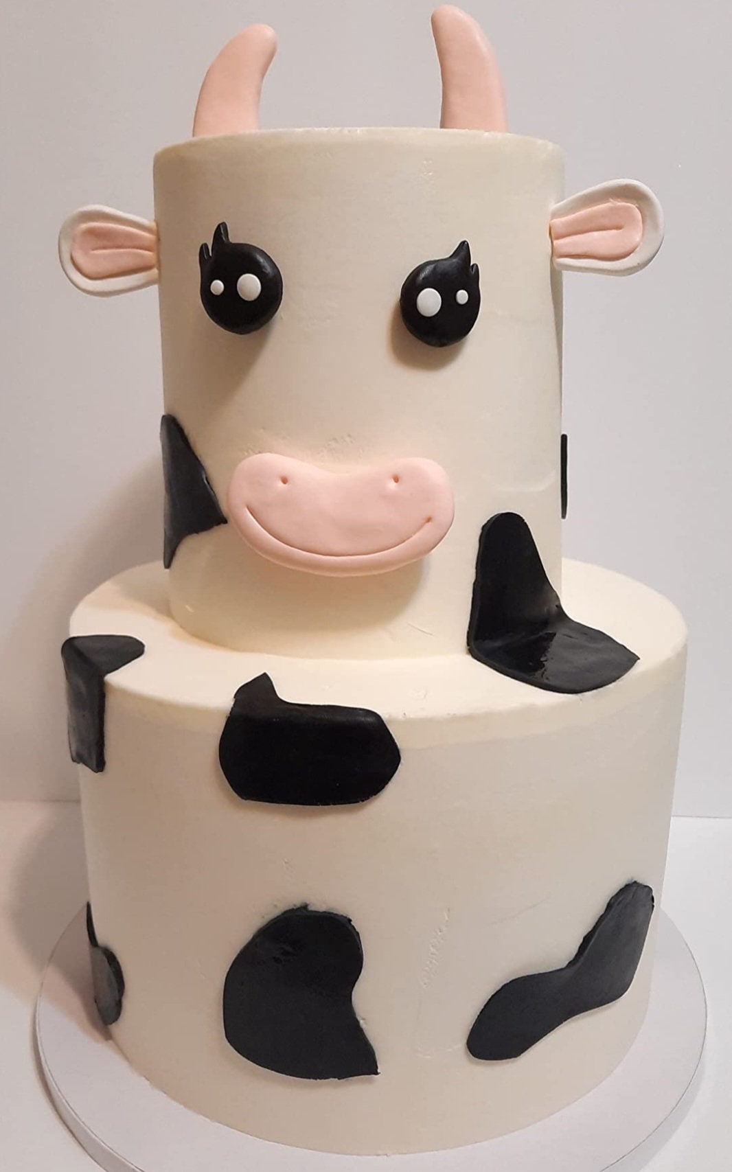Kuh-Kuchen-Topper – 1 Stück, 15,7 X 20 Cm, Für Bauernhof-Party & Baby-Shower