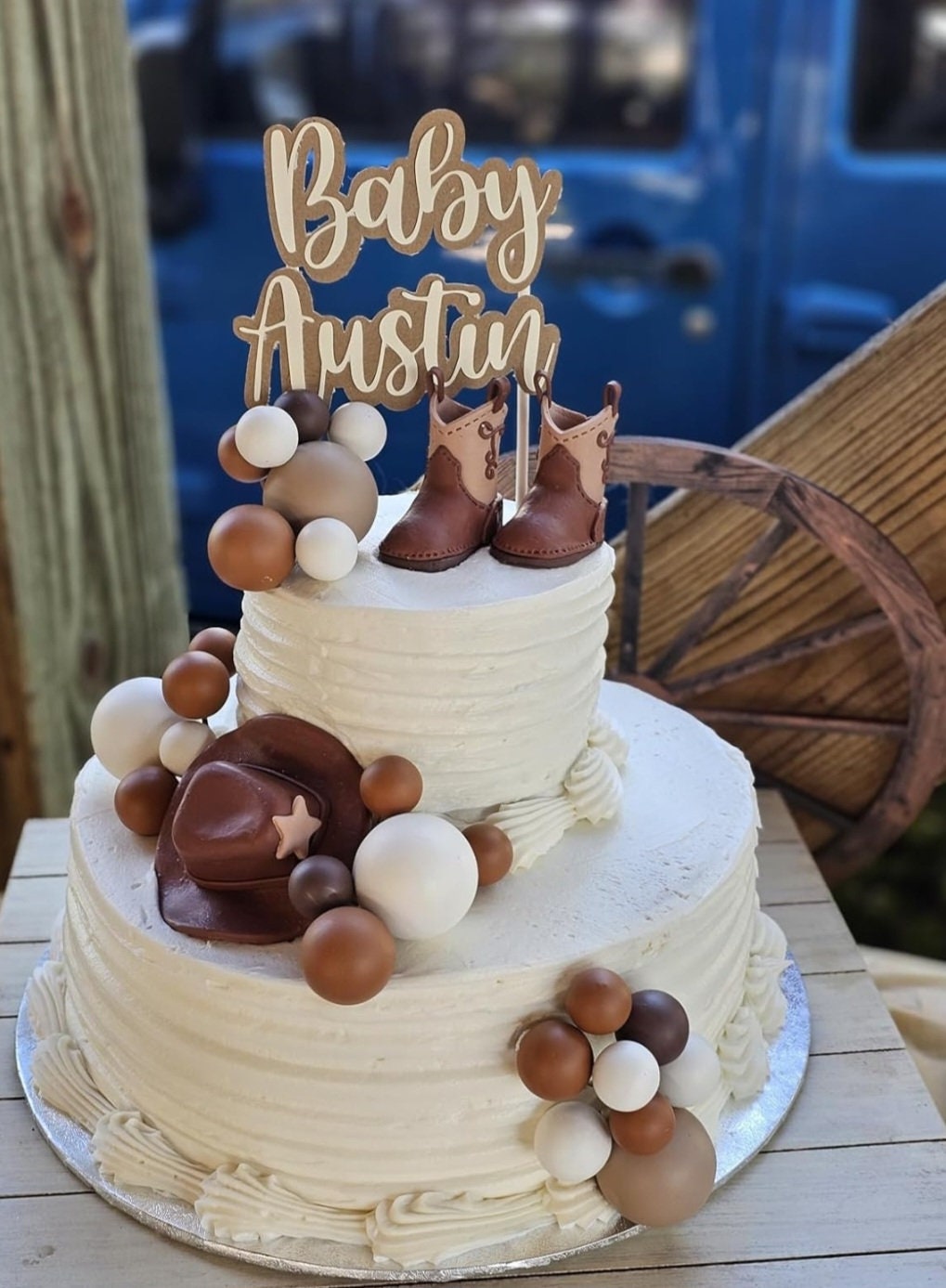 30th Birthday Cake Topper Western Western 30. Geburtstag Torten-Topper ...