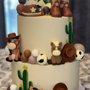 Horse Cake Topper, Western Cake Topper, Horse Cake, Western Cake, Cowboy Cake Topper, Cowgirl Cake Topper, Western Birthday Party