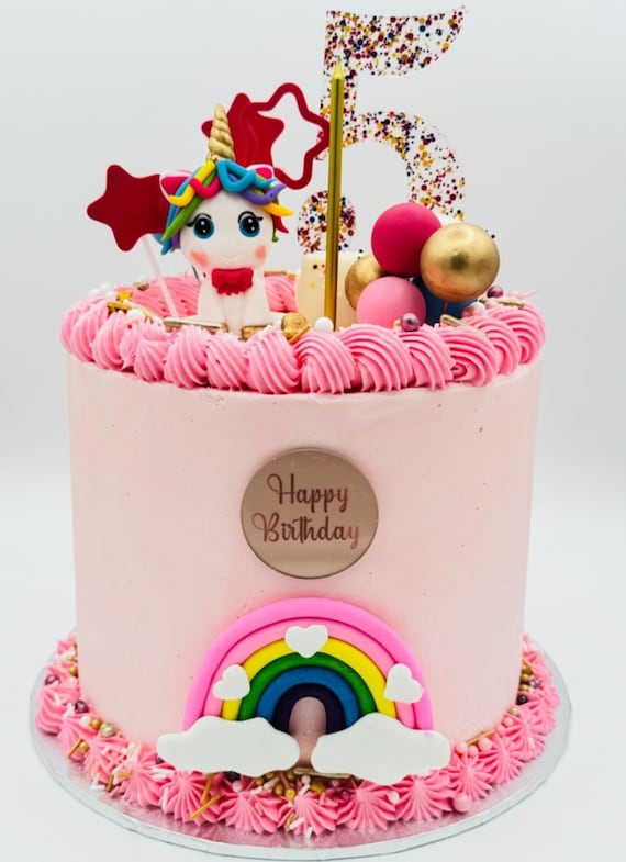 Kit Déco Gâteau Licorne Anniversaire Magique Enfant - Licorne Shop Kit Déco Gâteau Licorne Anniversaire Magique Enfant - Licorne Shop