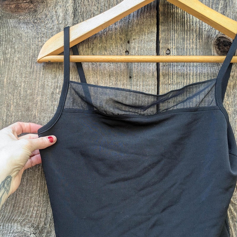 90’s Velvet Mesh Tank Top (S/M)