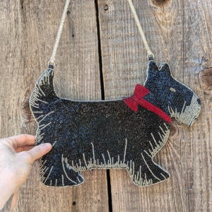 Black dog purse deals