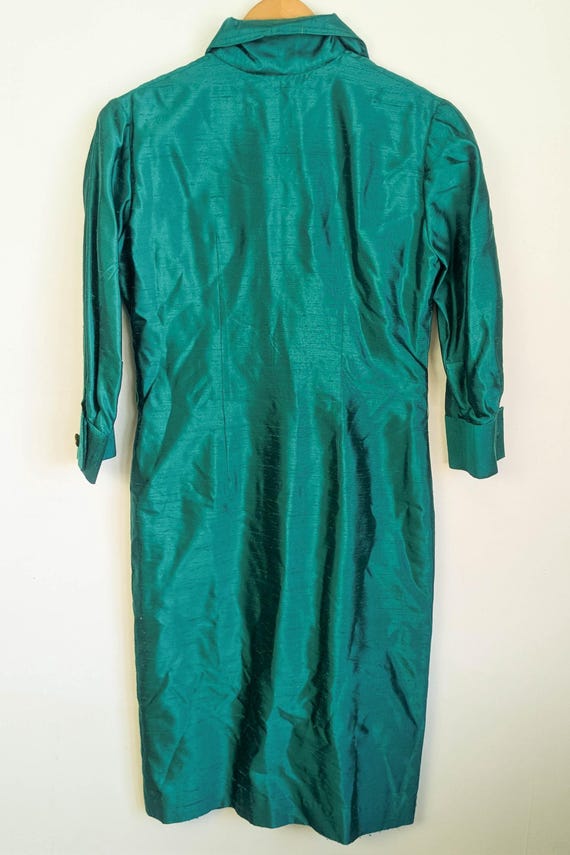 emerald green satin shirt dress Emerald Green Satin Shirt Dress – Miss Satin