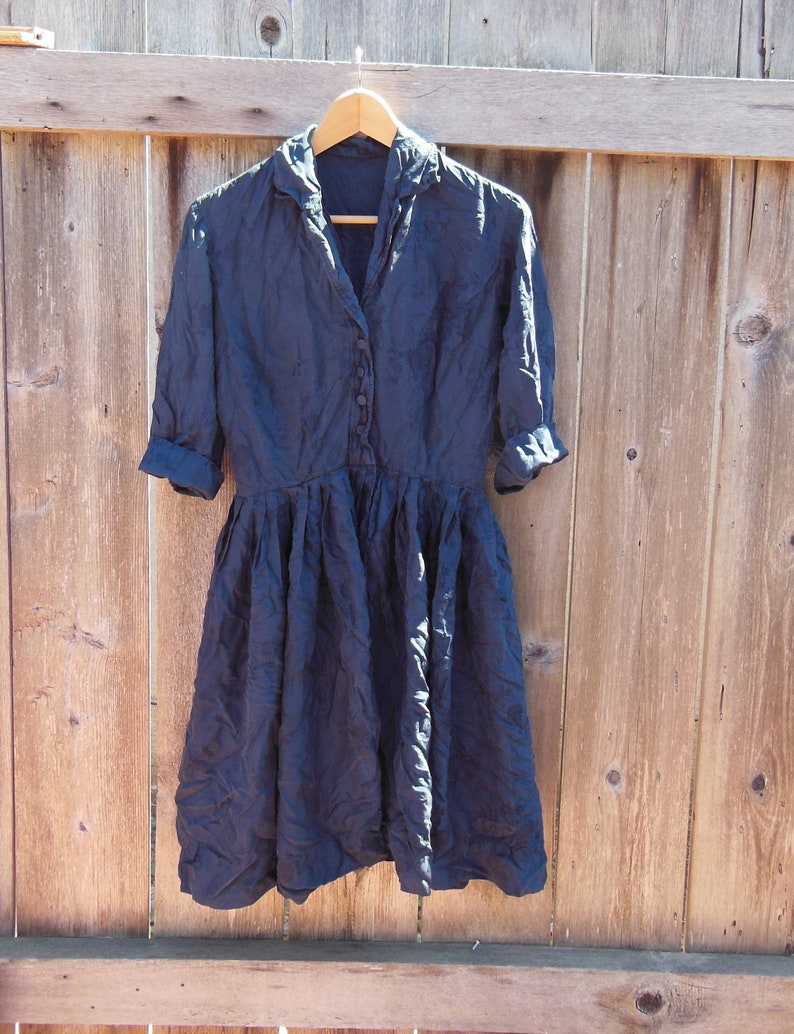 Sheen HEART Vintage POLKA DOT Lace Mesh Ruffle BLUSE Oberteil Rockabilly