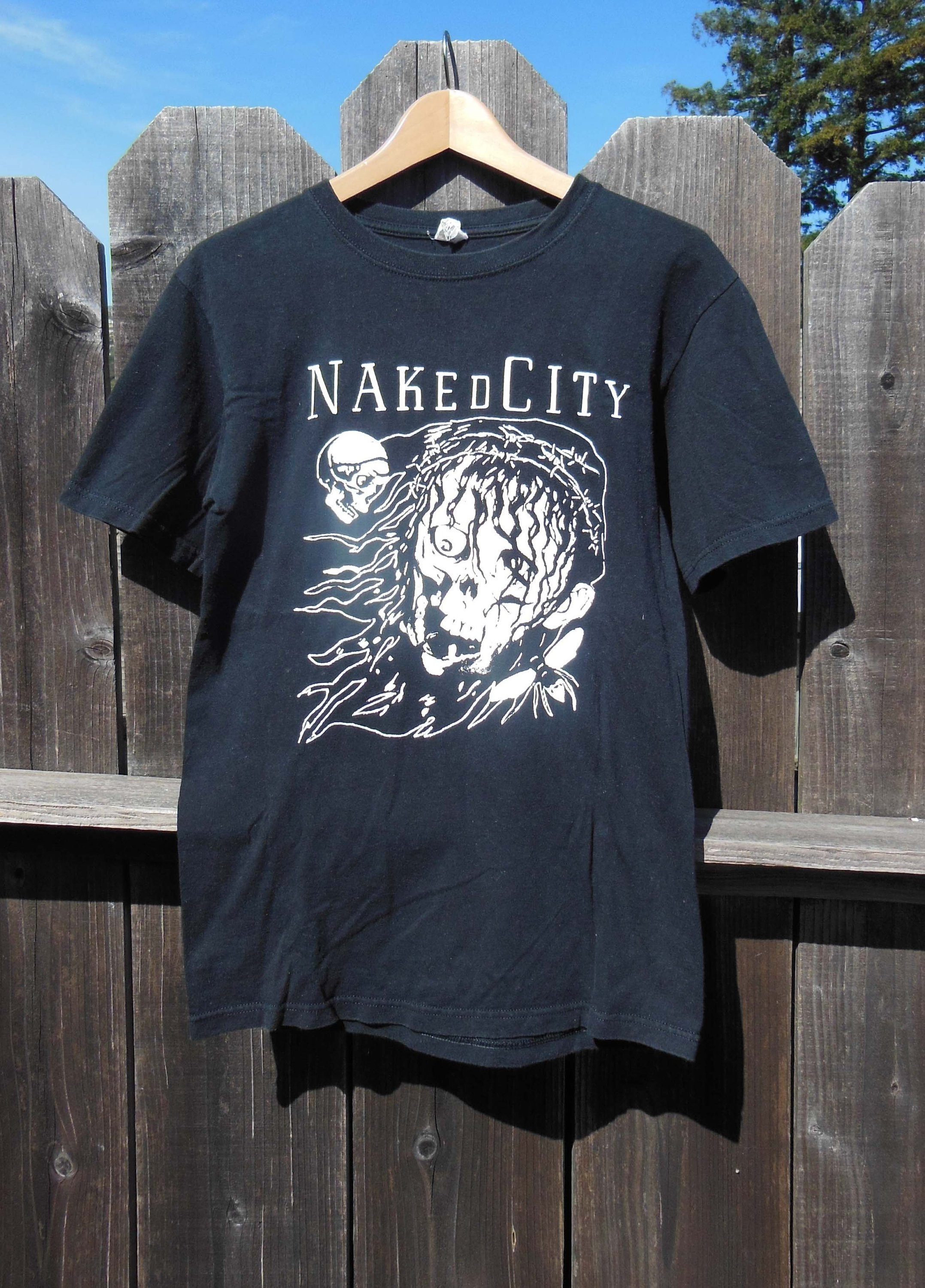 90s Vintage John Zorn Naked City Band T Shirt / Jazz Rock Avant