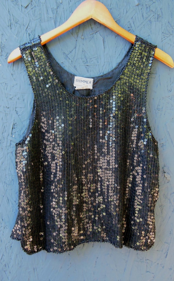 black beaded top formal