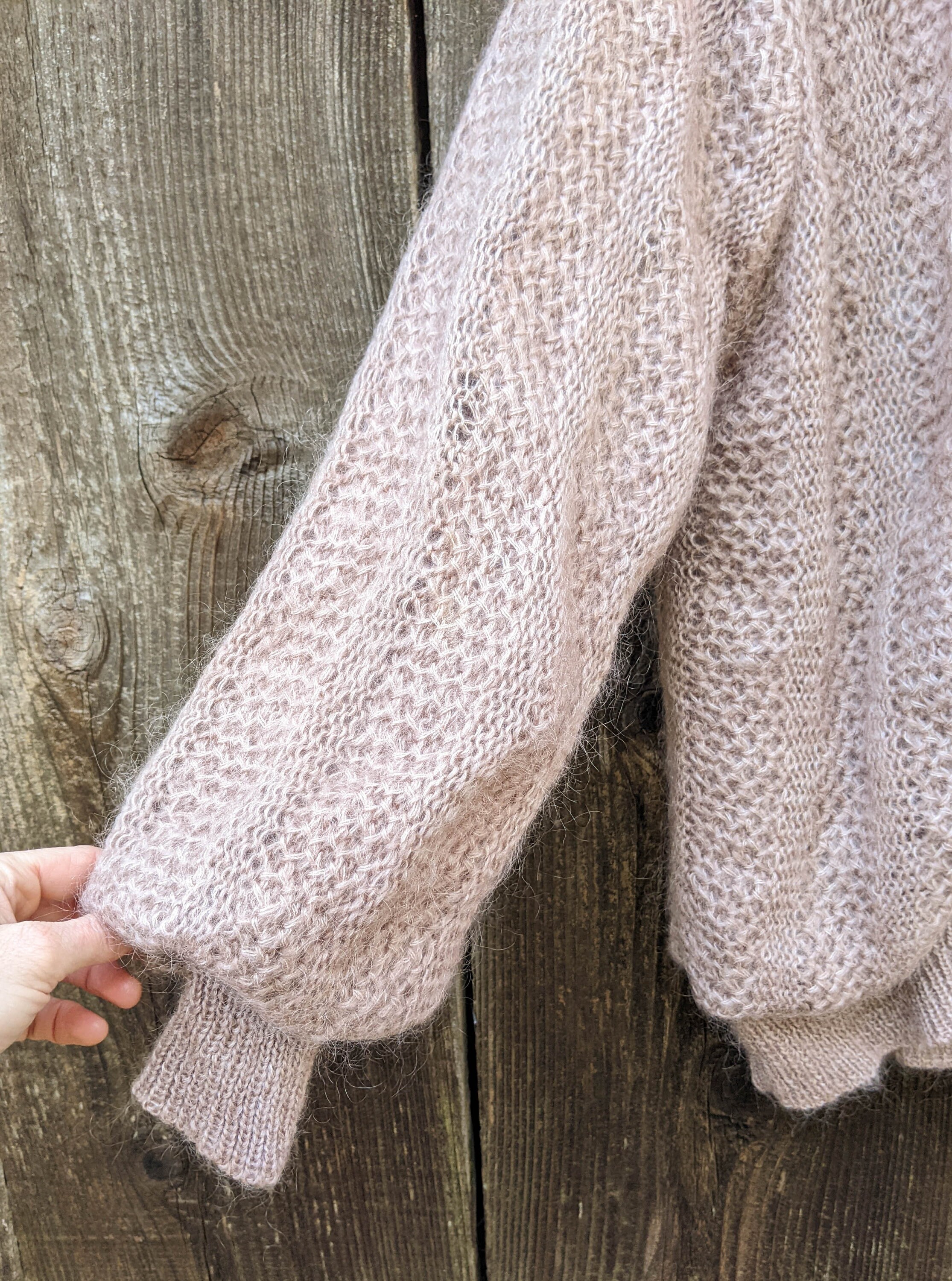トップス 70sEUROPE IMPORT VINTAGE MOHAIR KNIT XL Vintage 60s 70s Chunky Mohair Wool Cable Knit V-Neck Sweater