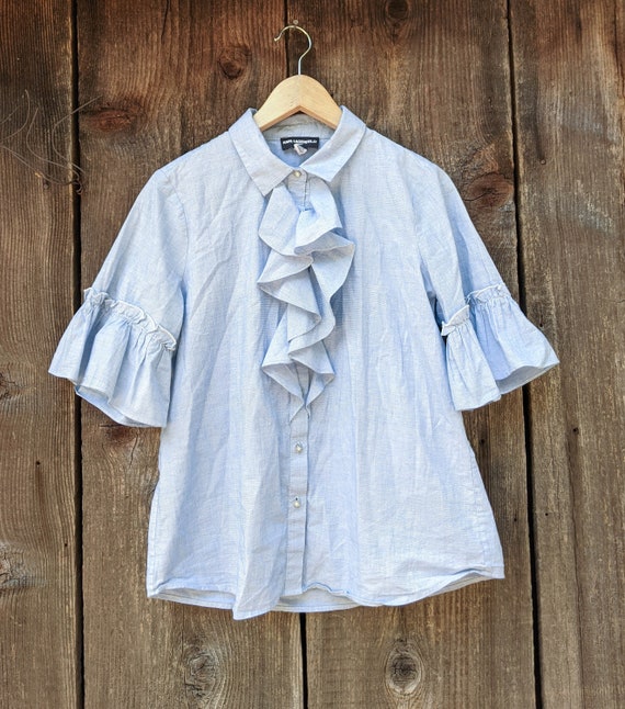 90s Vintage Karl Lagerfeld Blouse 