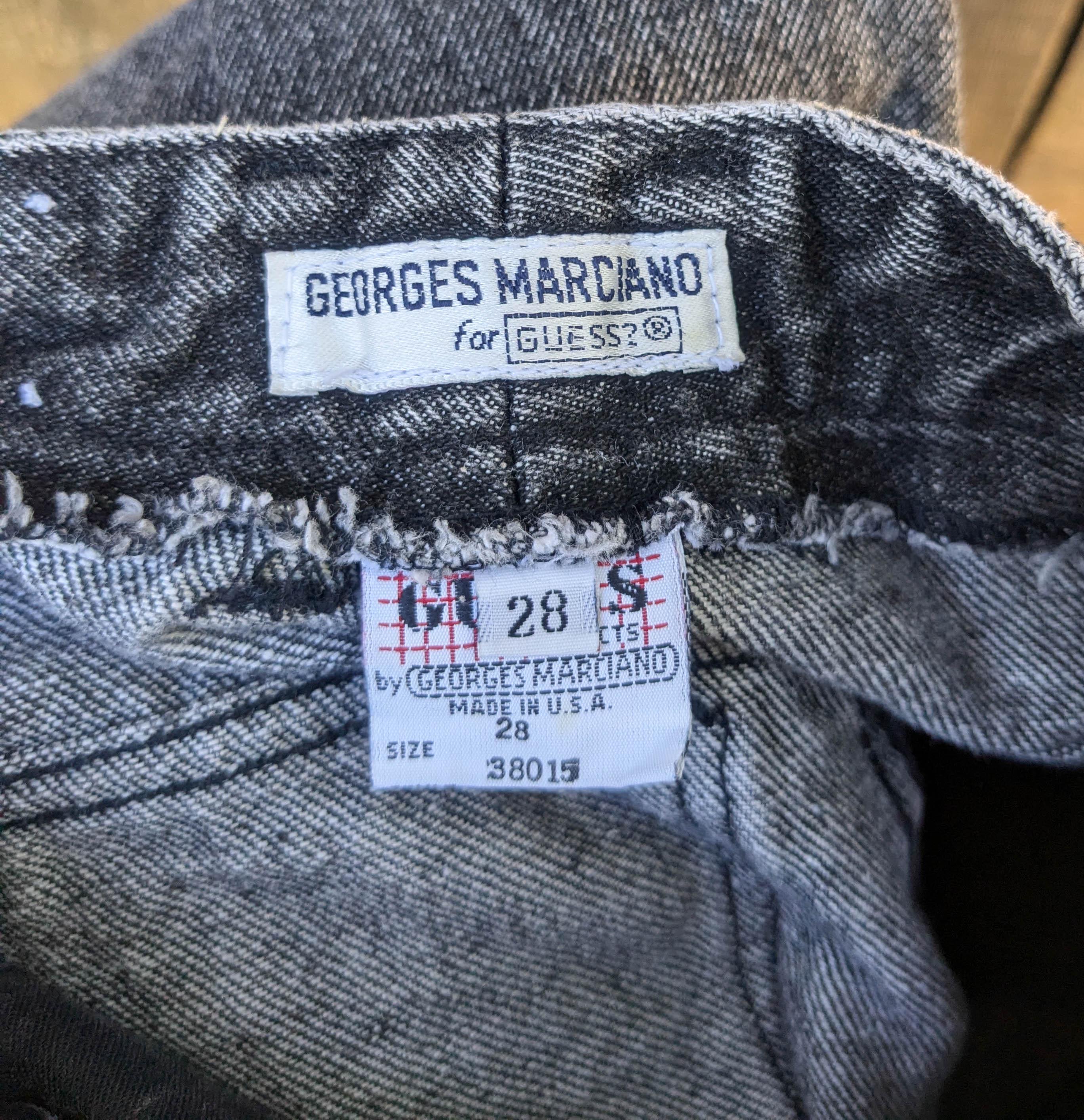 80s Vintage Guess Jeans USA 25 28 Georges Marciano / High