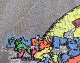 ヴィンテージ R. Crumb Keep on Truckin Tシャツ：1970年代アンダー