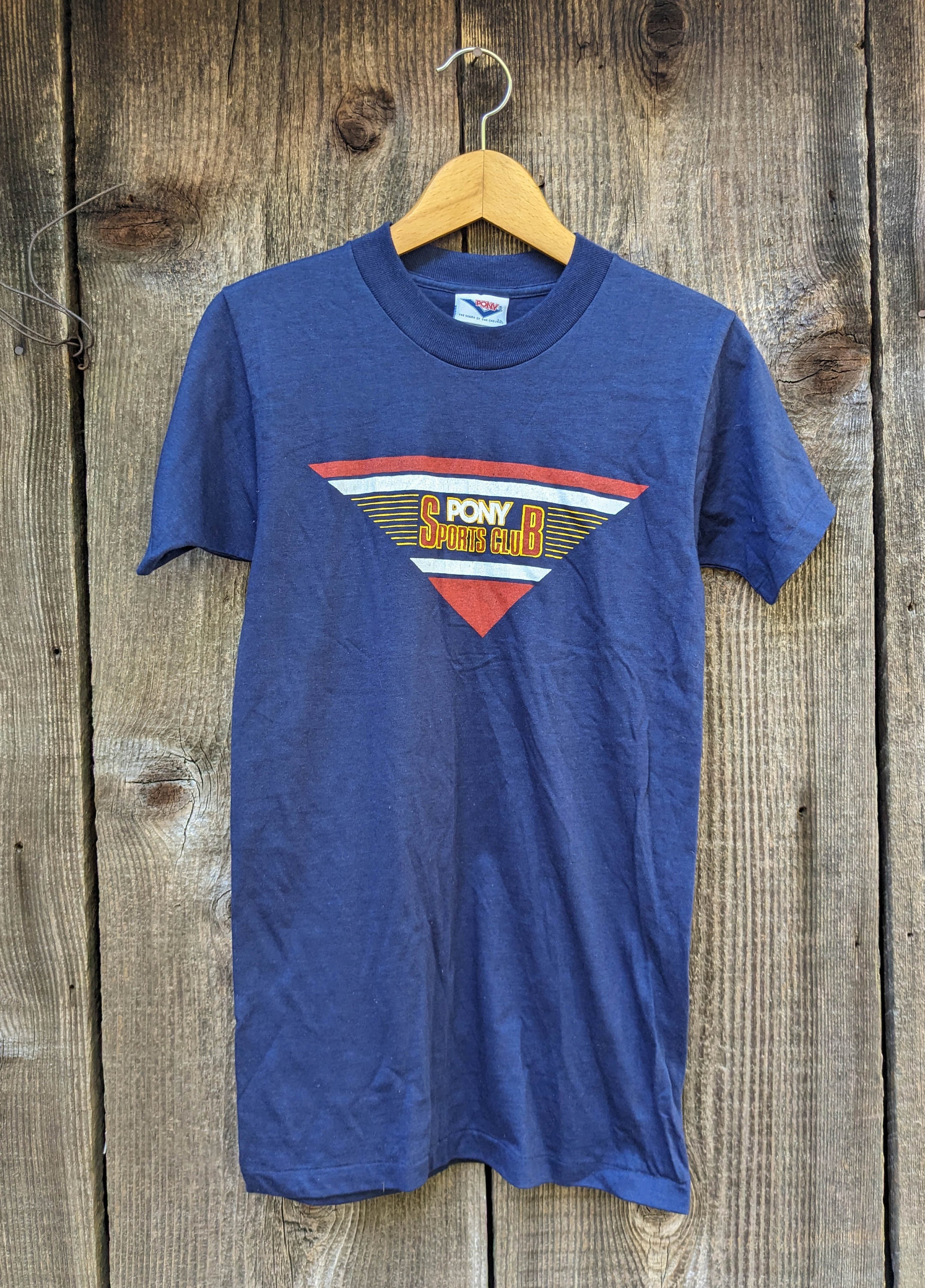 日本製 Pony Vintage 70s Sports Seam Stitch Single / Shirt T Club トップス