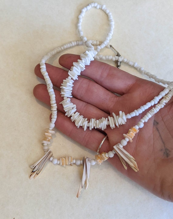 Puka Shell Necklace For Women Boho Tropical Hawaiian Beach Puka Shell  Surfer Jewelry Mens Womens | Fruugo SA