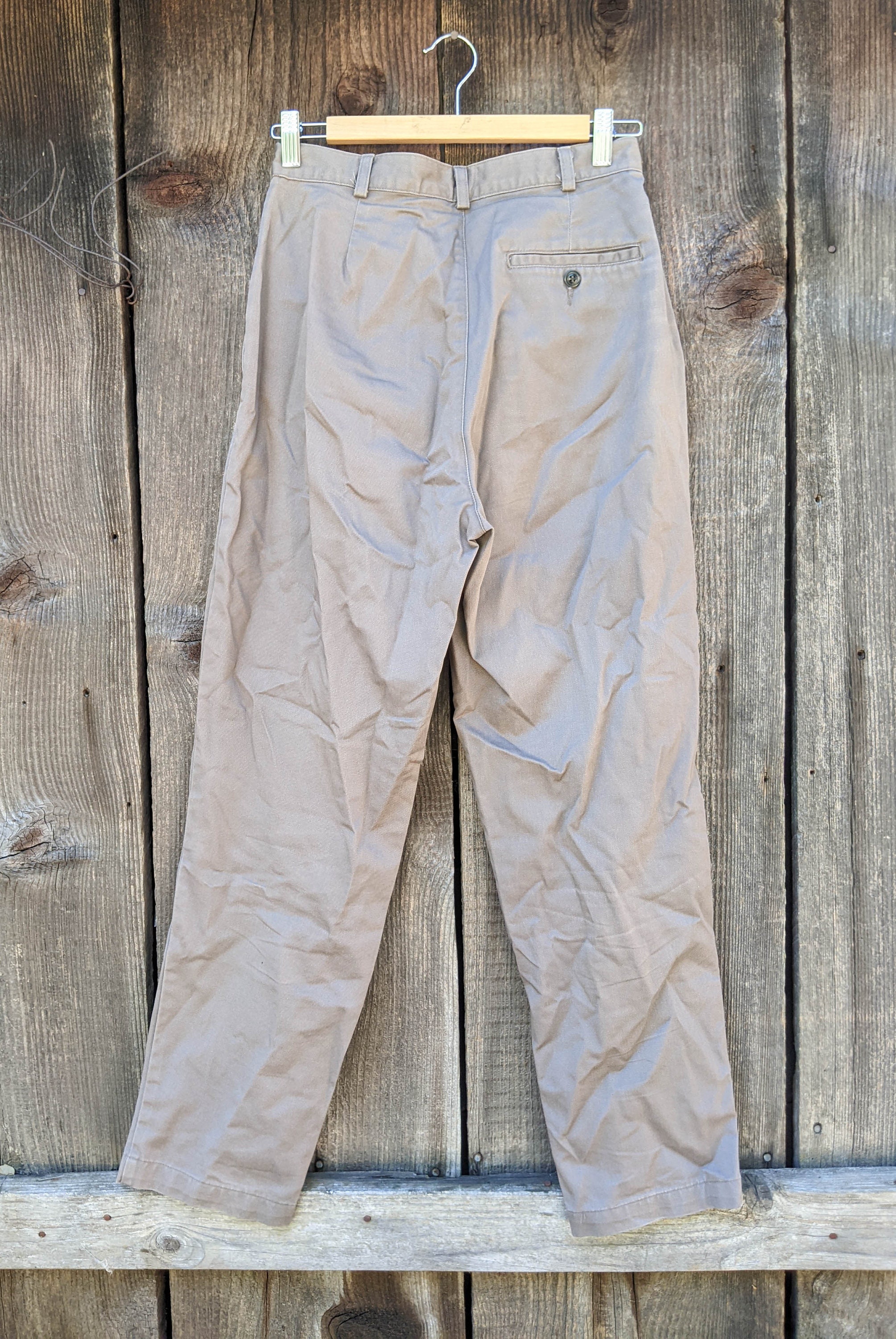 Buy 90s Vintage Docker Khaki Pants Khakis / Beige Cotton High ...