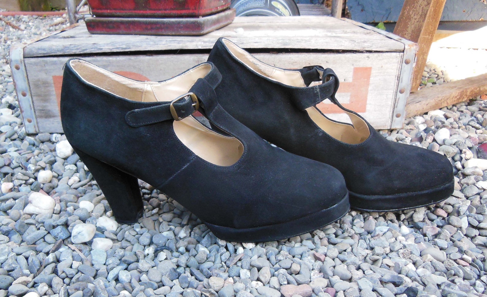 80s platform heels