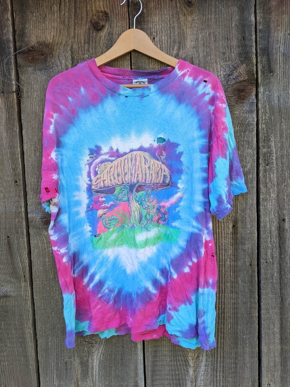 90s vintage Shroomarama festival t shirt / Gratefu