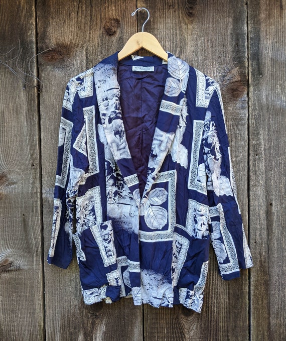 blazer spring patchwork