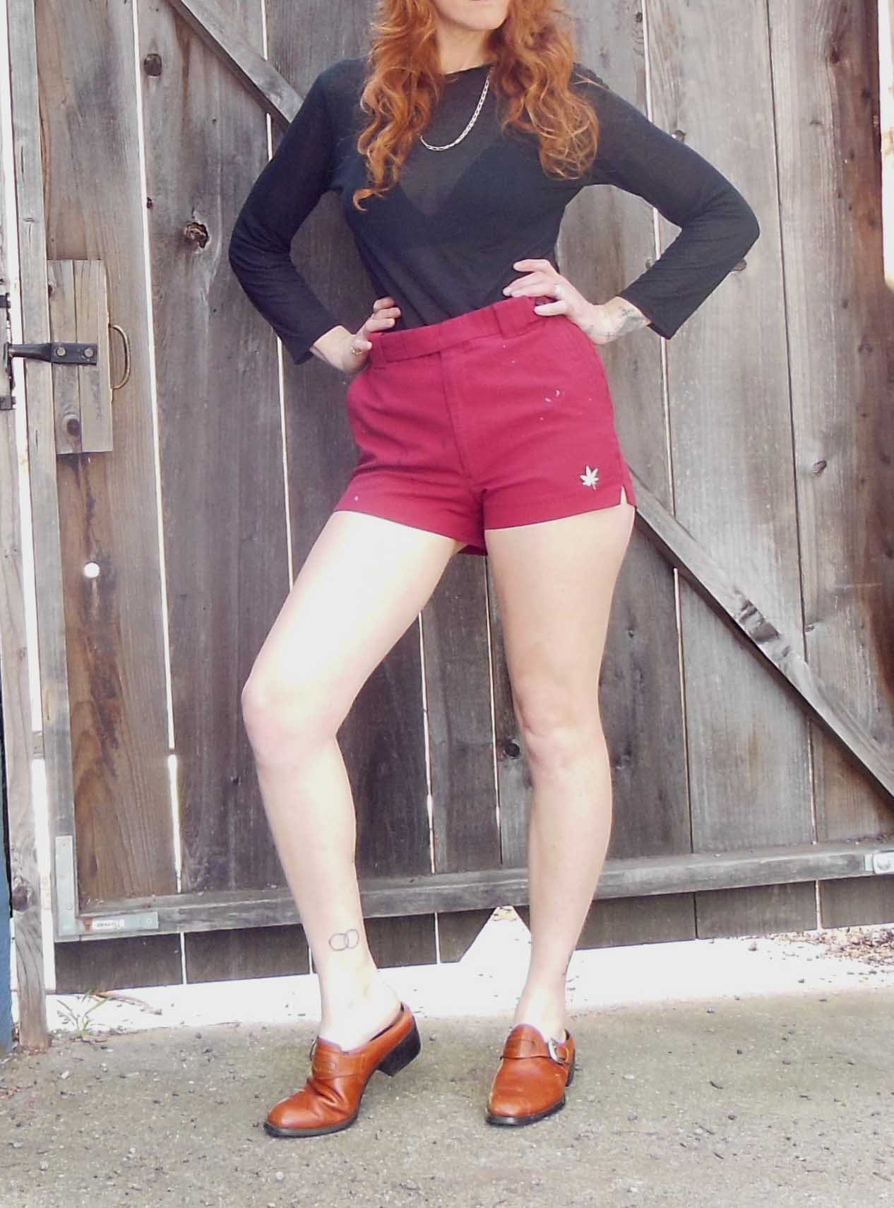 70s jogging shorts