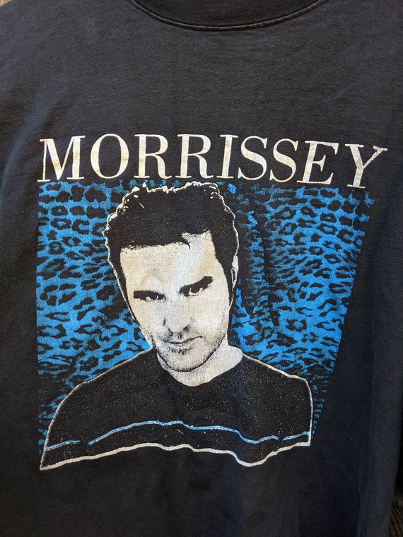 90s vintage Morrissey t shirt / long sleeve band 1999 tour tee ...