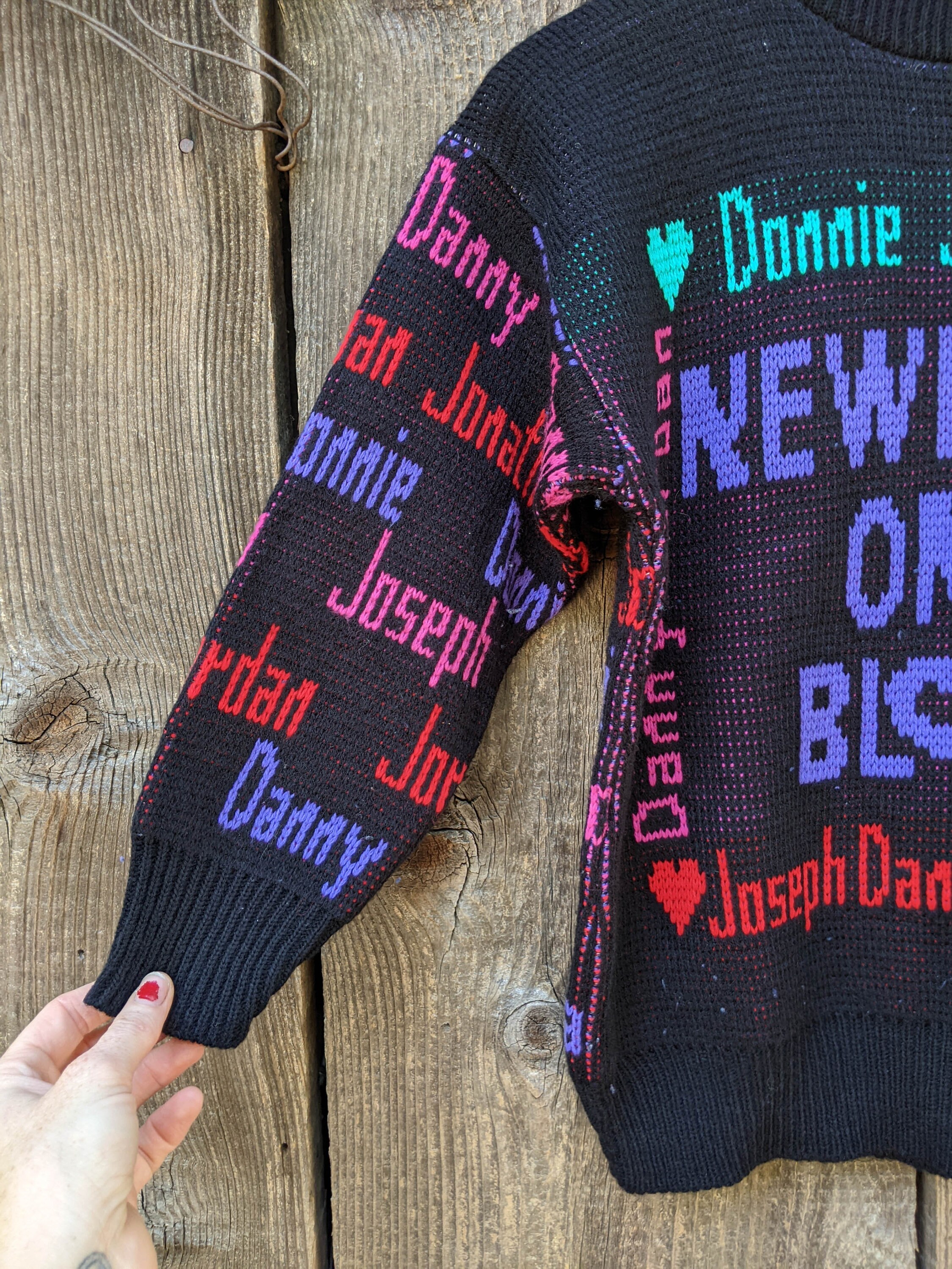 New kids on clearance the block sweater