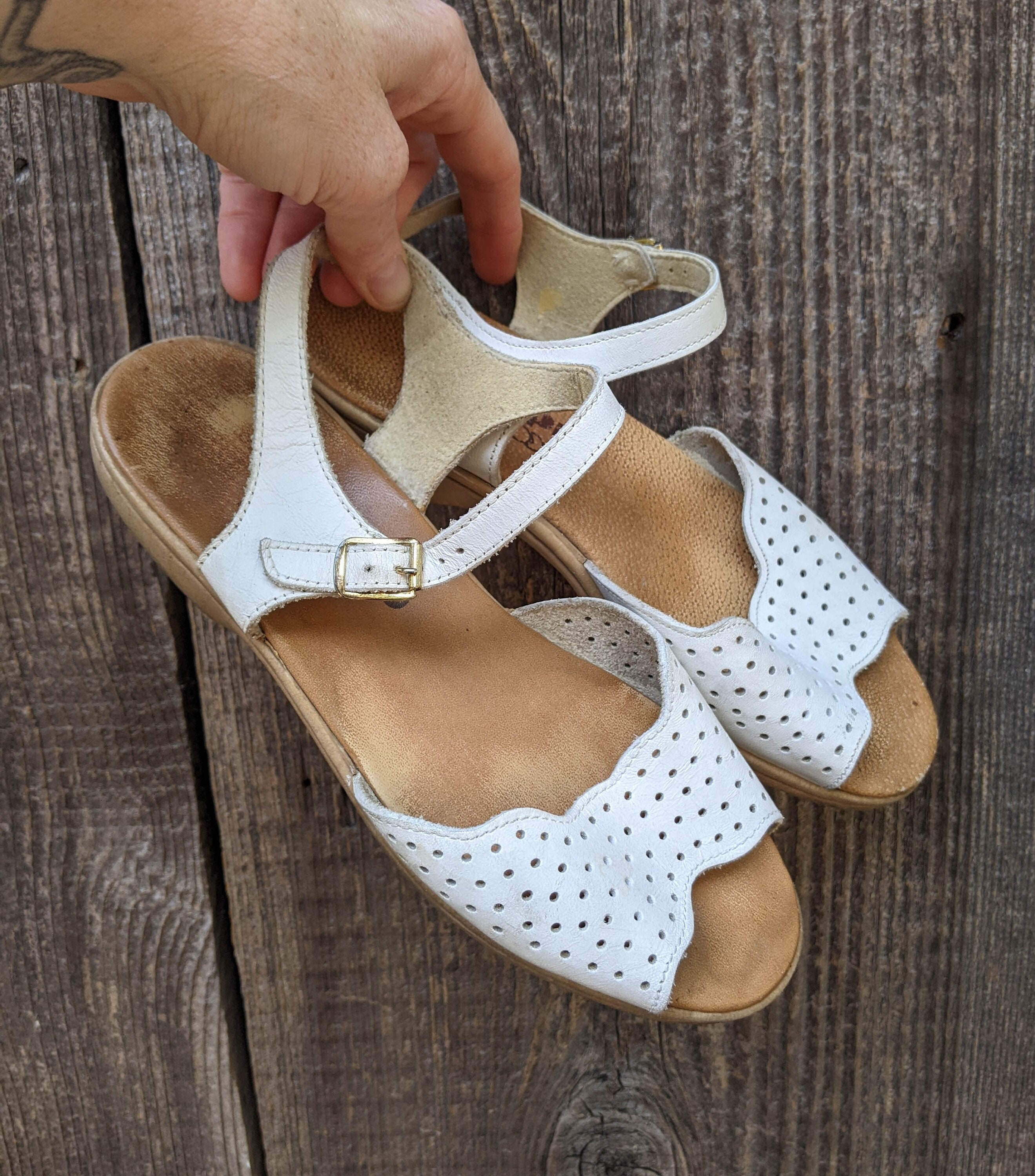 80s White Gladiator Strappy Sandal - Etsy 80s White Gladiator Strappy Sandal - Etsy