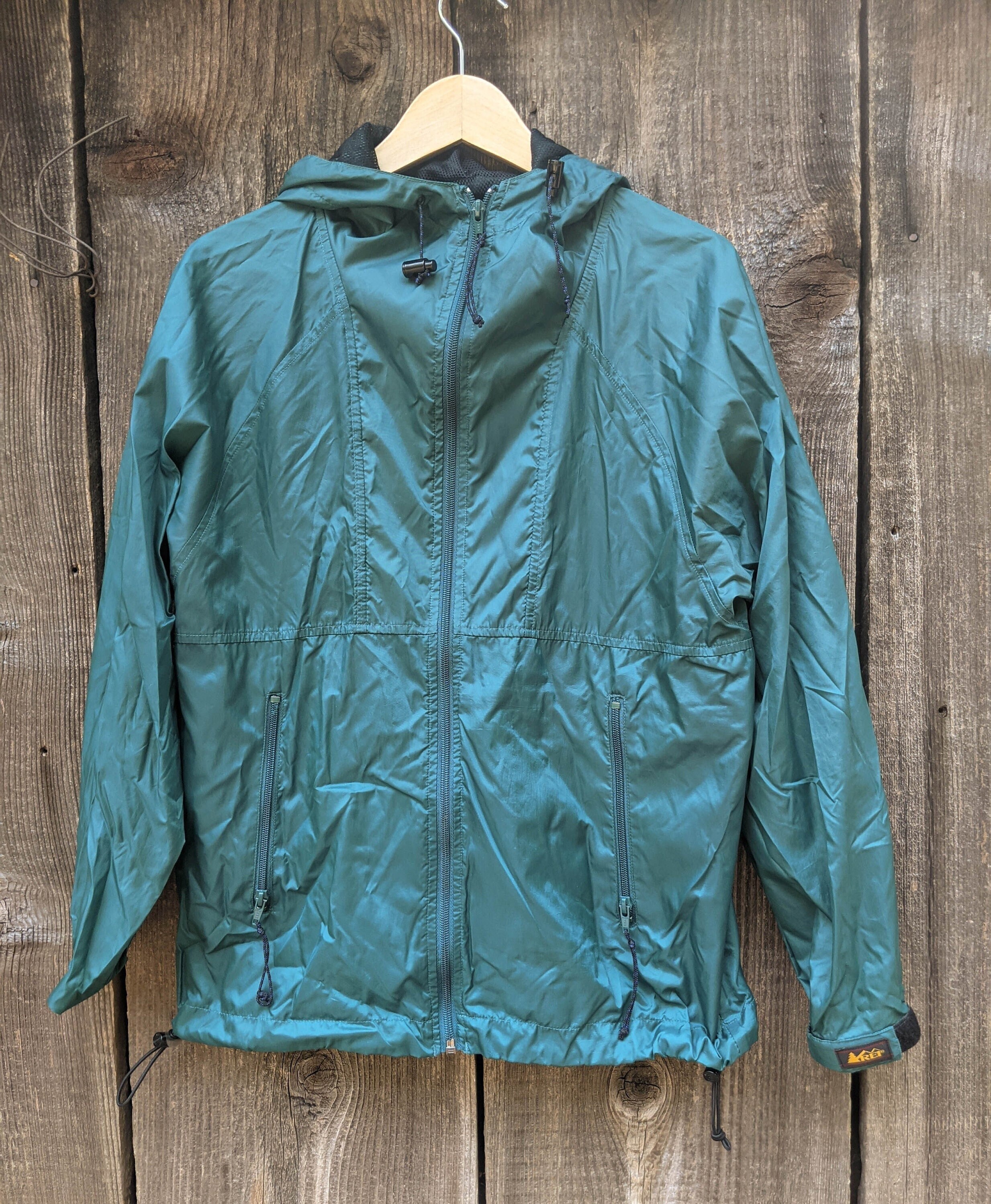 Teal Windbreaker - Etsy