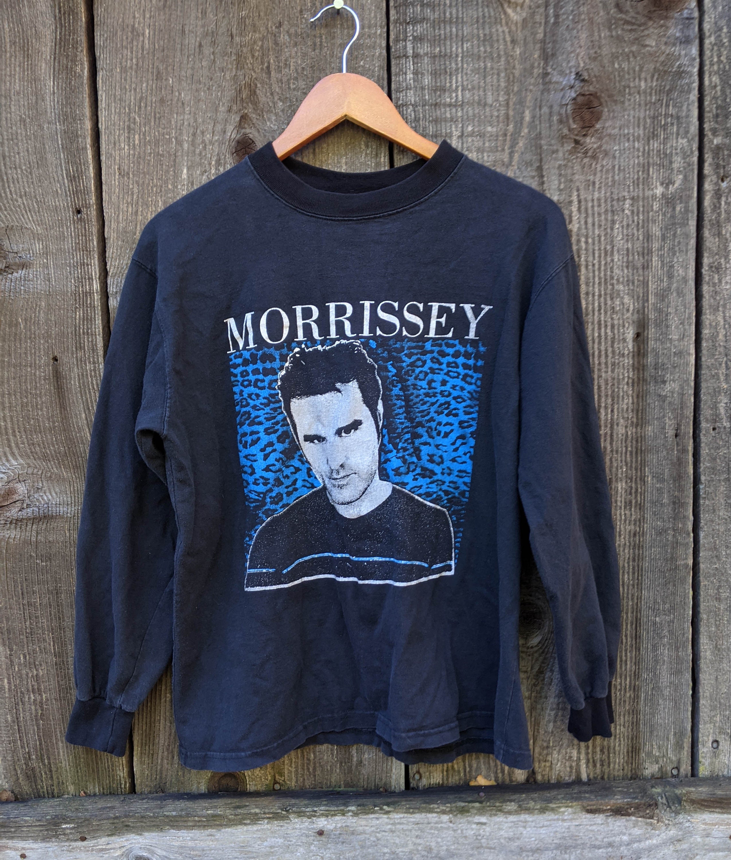 90s Vintage Morrissey T Shirt / Long Sleeve Band 1999 Tour Tee - Etsy