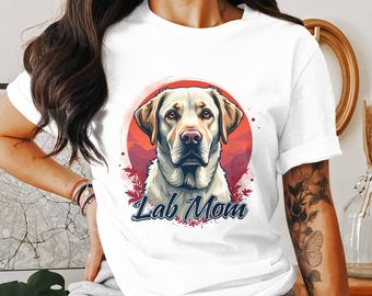 Labrador Mom Art Print: Dog Lover Gift (Digital Download)
