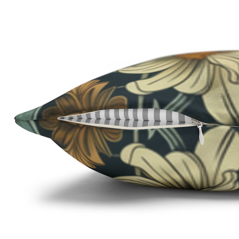 William Morris Bumblebee Pillow Cover: Art Nouveau Decorative Cushion image 4