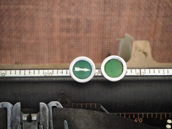 Antique Typewriter Earrings - image 1