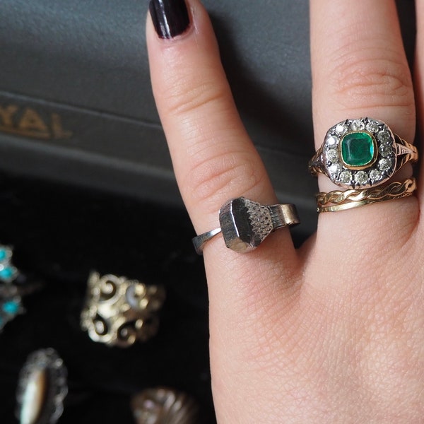 Vintage Repurposed Nail Ring