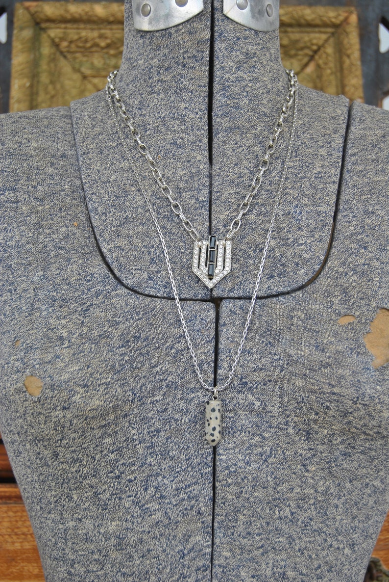 Dazzling Deco Necklace