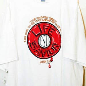 Jesus LIfe Savior Graphic T-shirt