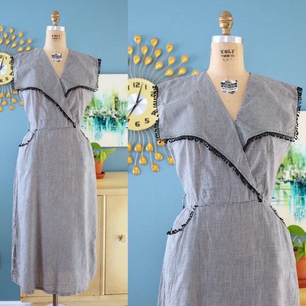 50s Sailor Dress Etsy