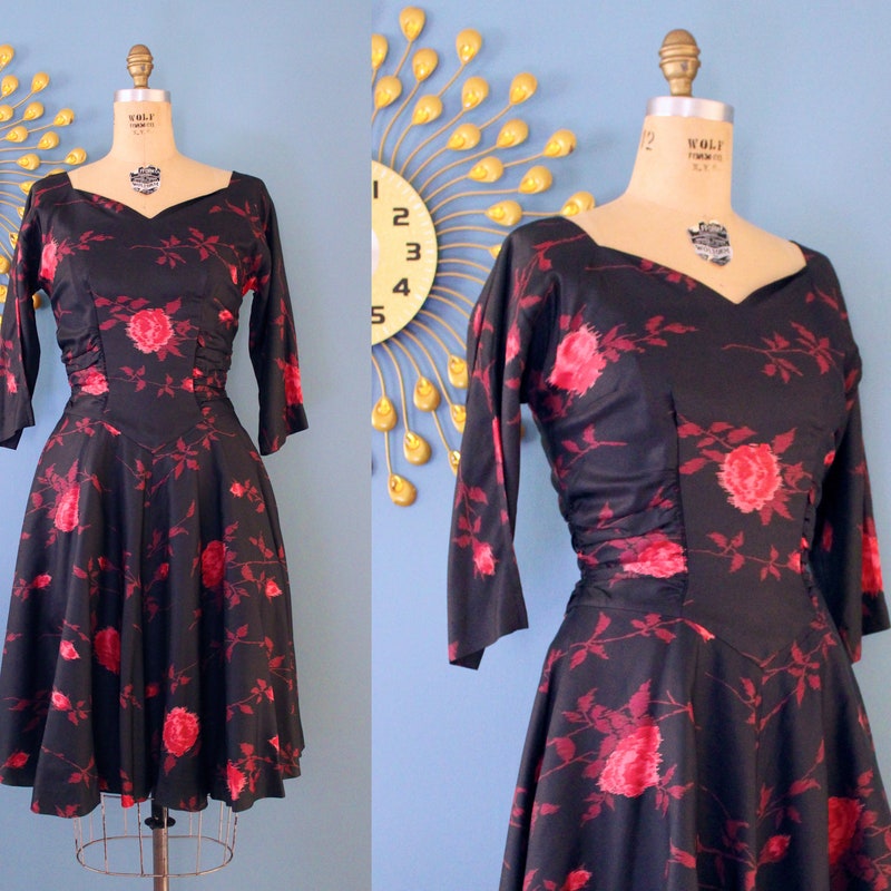helsa black dress Midi Size:15-16 Y Under $400 Black and white collared