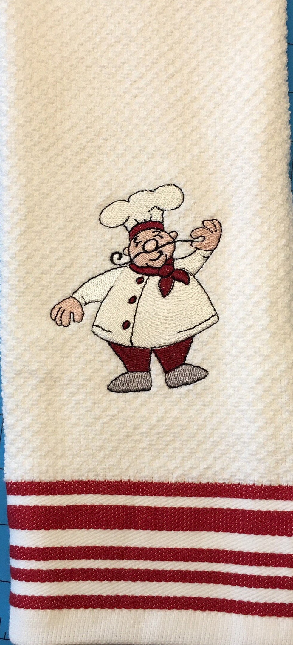 Fat Chef Towel Home Collection Kitchen Towel 15 x 25 NWT 100% Cotton