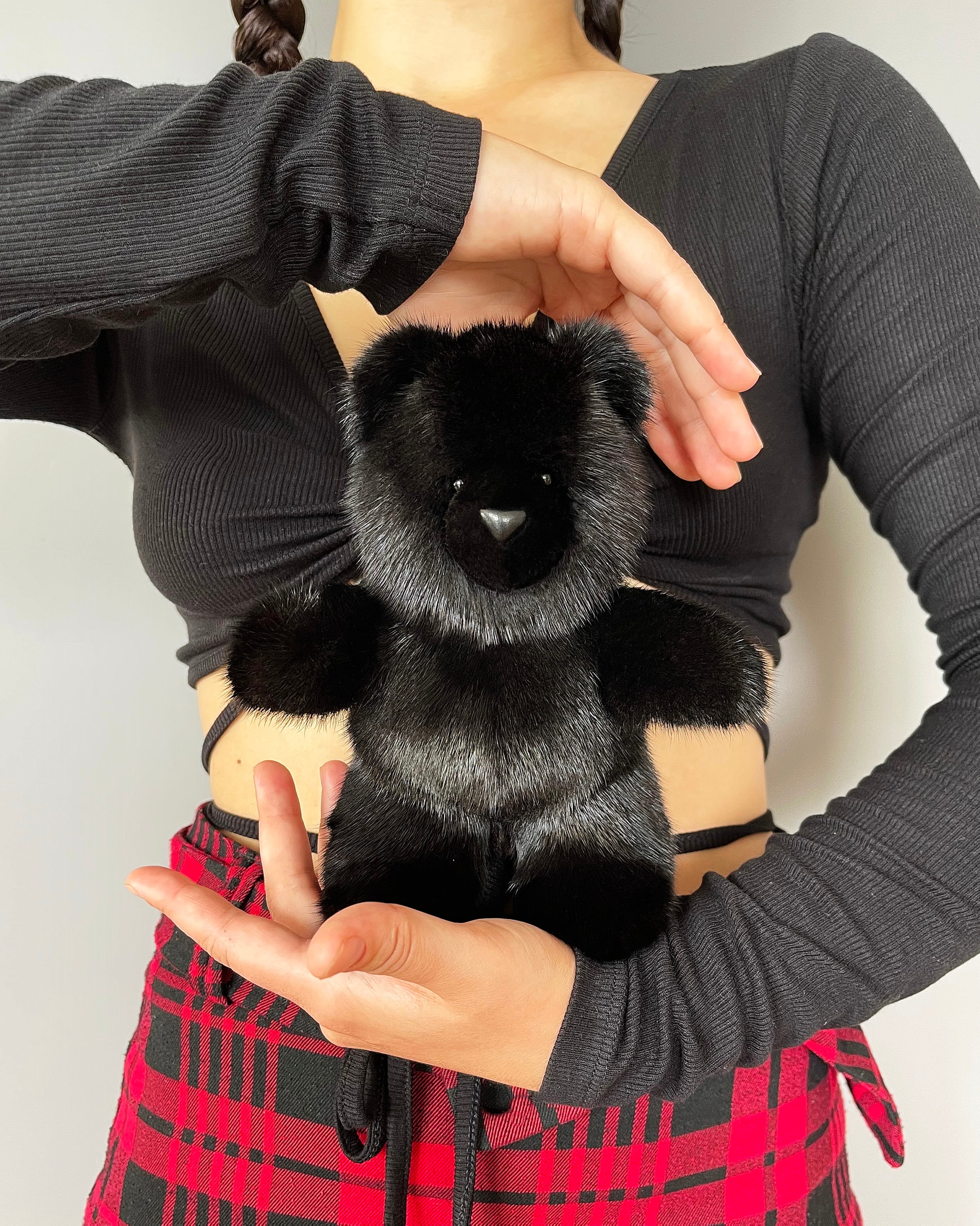 Real mink fur teddy bears - Etsy 日本