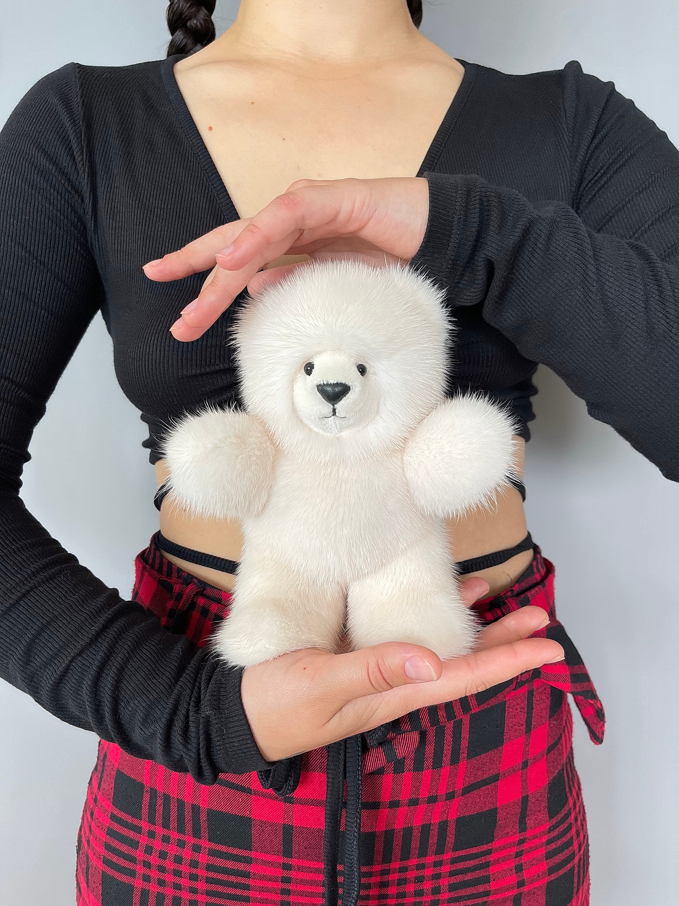 Real mink fur teddy bears - Etsy 日本