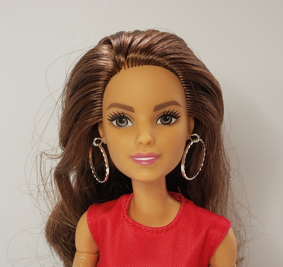 barbie hoop earrings