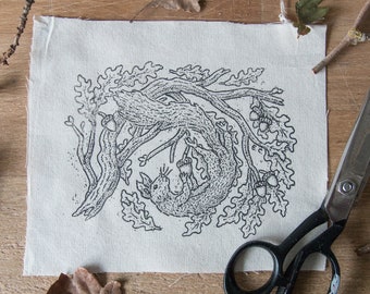 Squirrel & Oak patch