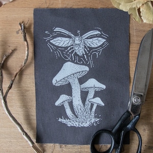 Beetle Patch dark gray