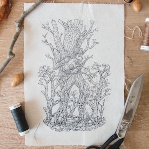 Ent With Young Deer Patch