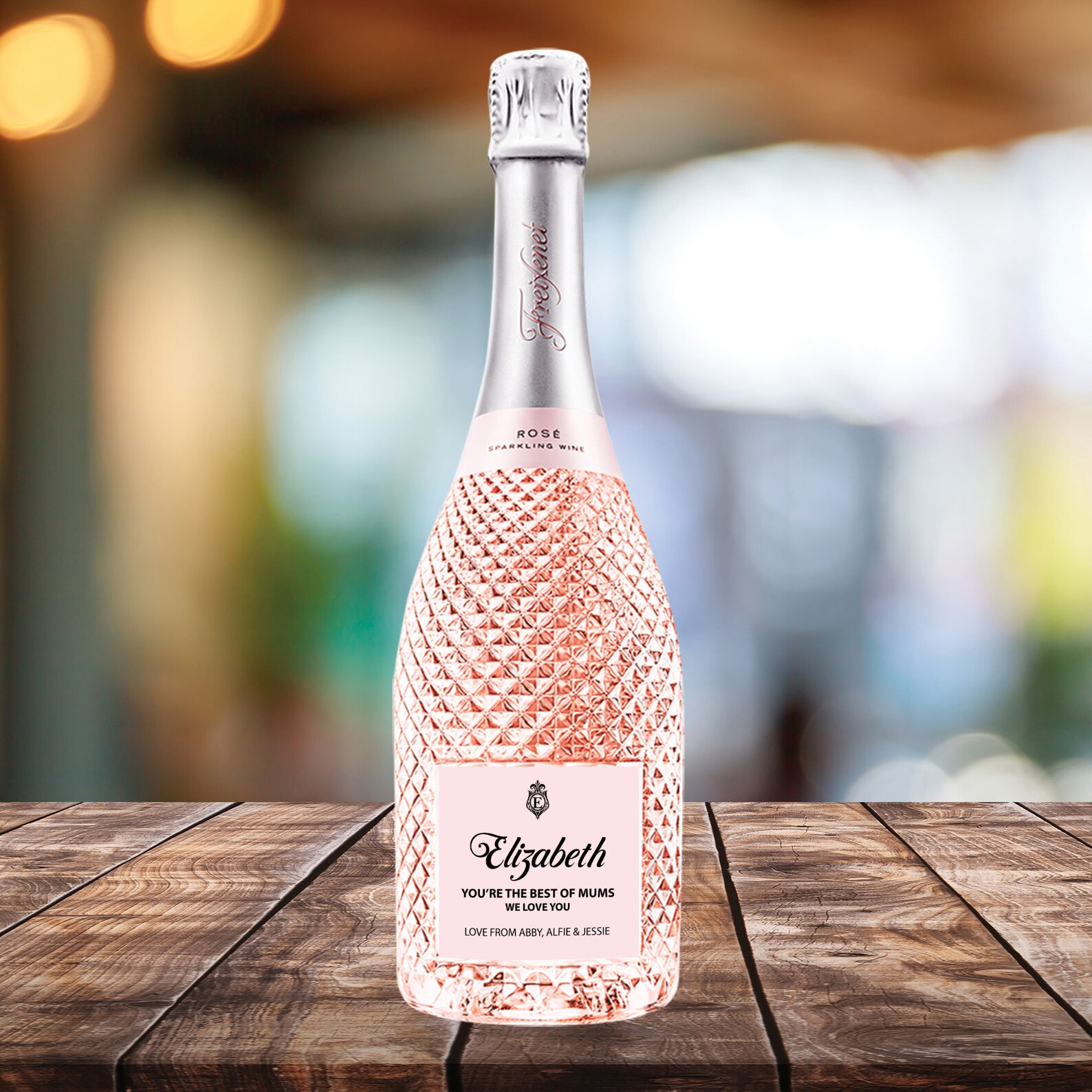 prosecco custom label