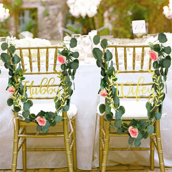 Wedding Chair Signs Etsy UK