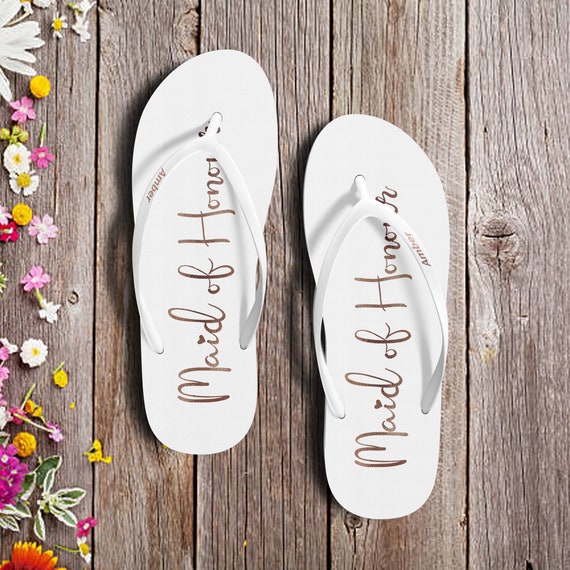 maid of honour flip flops