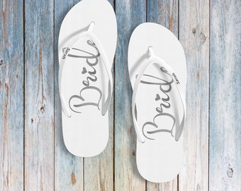 Bridal Flip Flops | Etsy